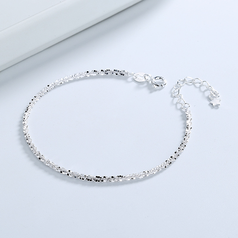 Cauliflower Chain S925 Sterling Silver Women's Bra...