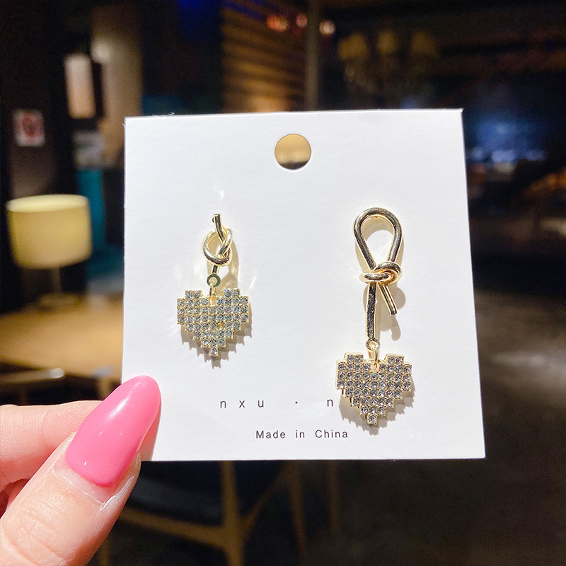 925 Silver Needle Earrings Women's Floor Stand Night Market Source Korean Fashion New Popular Earrings Wholesale Popular Earrings