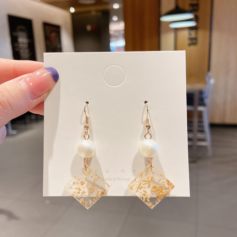 925 Silver Needle Earrings Women's Floor Stand Night Market Source Korean Fashion New Popular Earrings Wholesale Popular Earrings