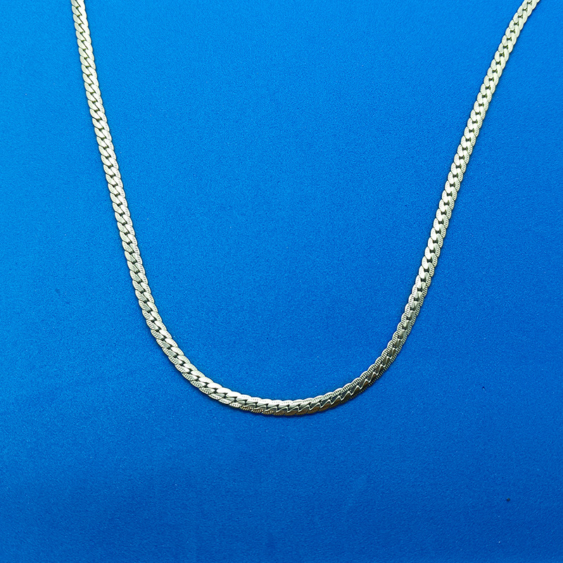 New Titanium Steel Cuban Hip Hop Necklace Punk Men's And Women's Necklace Trend Thick Chain Sweater Chain Stainless Steel Neckchain