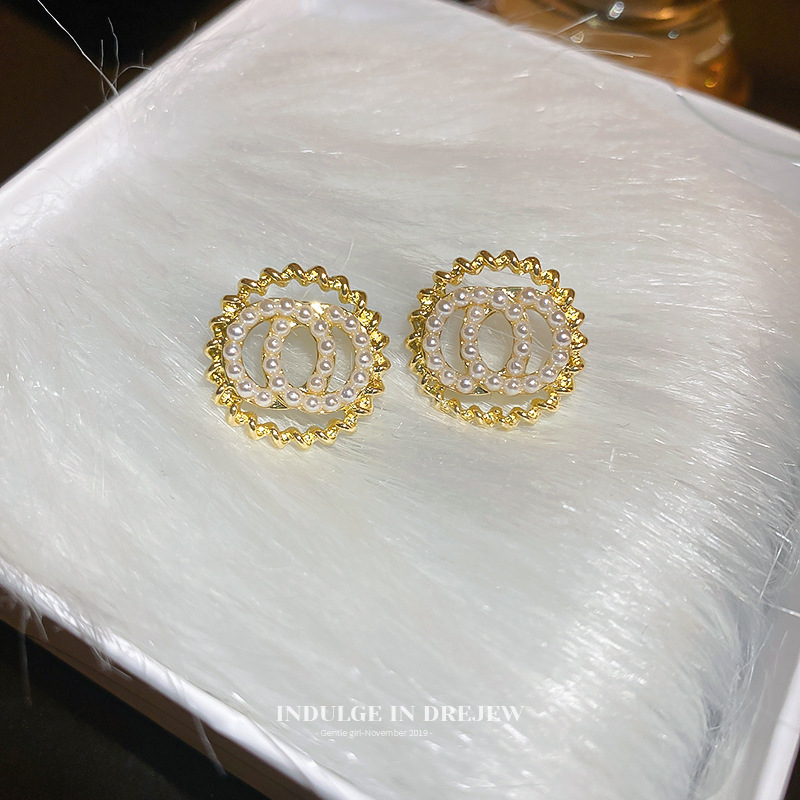 925 Silver Needle Placed On The Ground Stall Night Market Supply Source Earrings Female Korean Fashion Network Popular Live Broadcast Popular Earrings Earrings Wholesale