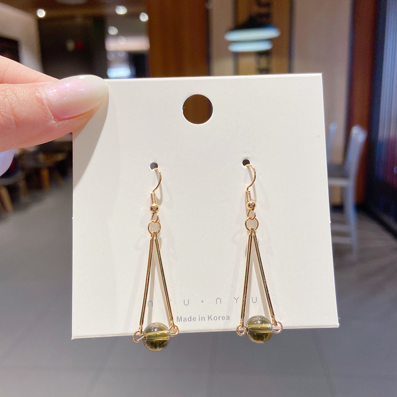 925 Silver Needle Earrings Women's Floor Stand Night Market Source Korean Fashion New Popular Earrings Wholesale Popular Earrings