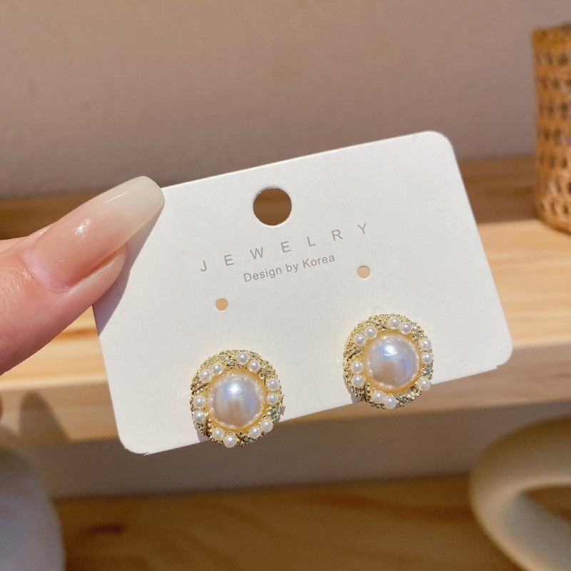 925 Silver Needle Earrings Women's Floor Stand Night Market Source Korean Fashion New Popular Earrings Wholesale Popular Earrings