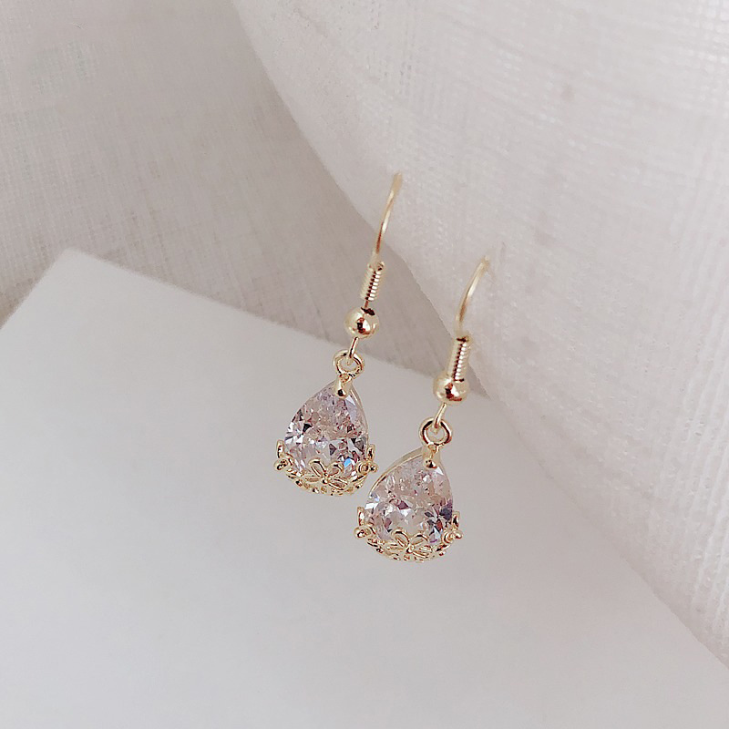 925 Silver Needle Placed On The Ground Stall Night Market Supply Source Earrings Female Korean Fashion Network Popular Live Broadcast Popular Earrings Earrings Wholesale