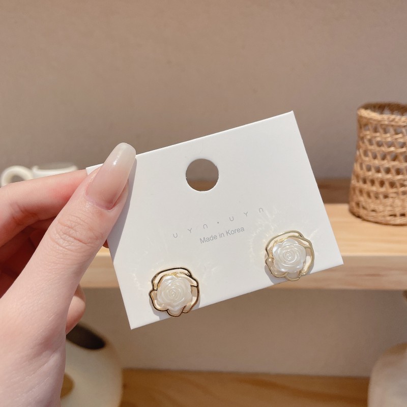 925 Silver Needle Earrings Women's Floor Stand Night Market Source Korean Fashion New Popular Earrings Wholesale Popular Earrings