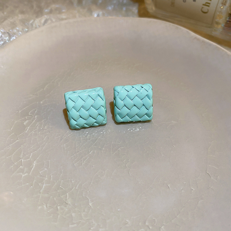 925 Silver Needle Placed On The Ground Stall Night Market Supply Source Earrings Female Korean Fashion Network Popular Live Broadcast Popular Earrings Earrings Wholesale