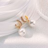 French Style Pearl Earrings For Women In Autumn And Winter 2023, Unique Niche Design, High-End Sense, Fashionable Temperament, Earrings And Earrings