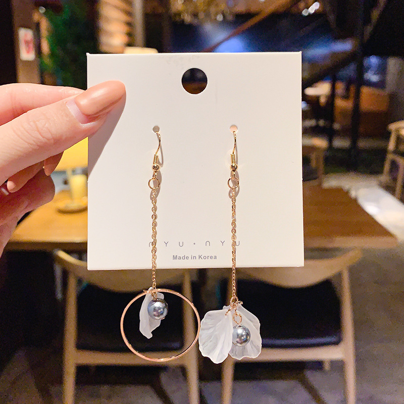 925 Silver Needle Earrings Women's Floor Stand Night Market Source Korean Fashion New Popular Earrings Wholesale Popular Earrings