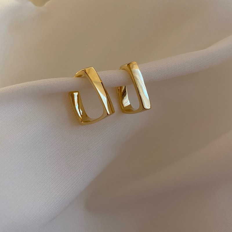 925 Silver Needle Placed On The Ground Stall Night Market Supply Source Earrings Female Korean Fashion Network Popular Live Broadcast Popular Earrings Earrings Wholesale