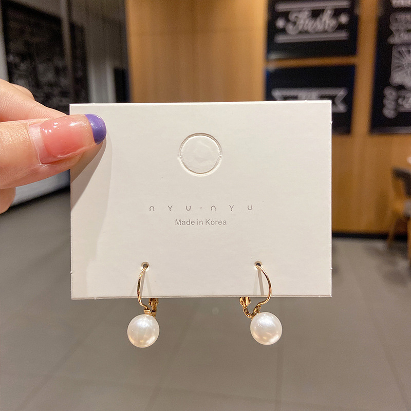 925 Silver Needle Earrings Women's Floor Stand Night Market Source Korean Fashion New Popular Earrings Wholesale Popular Earrings