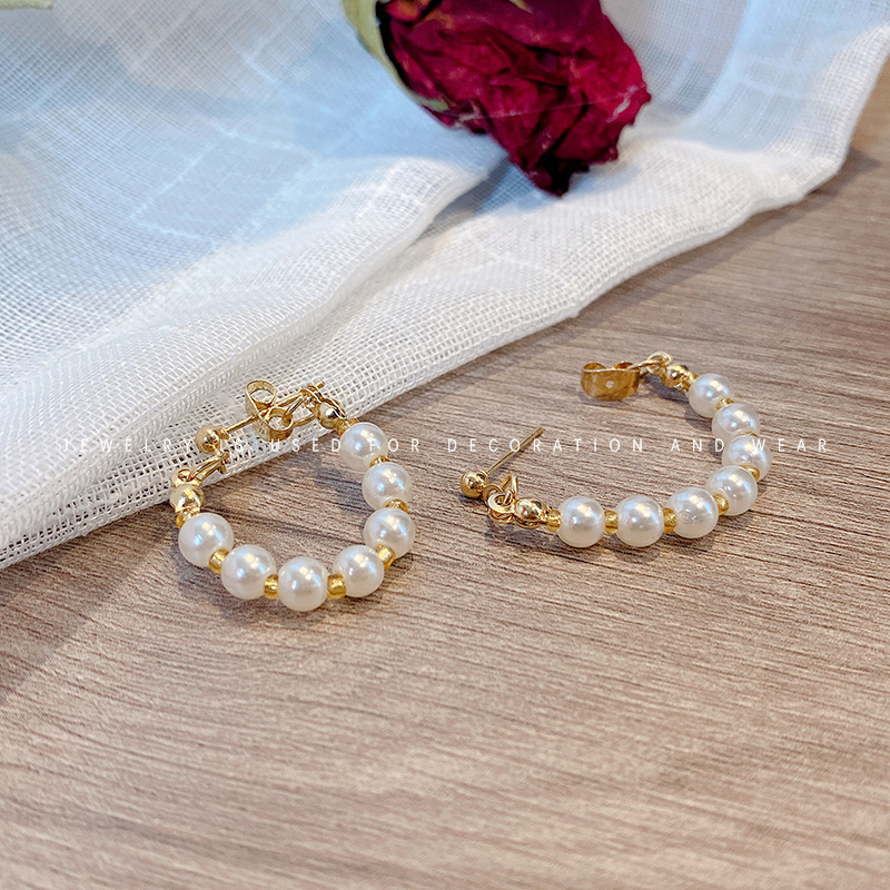 925 Silver Needle Earrings Women's Floor Stand Night Market Source Korean Fashion New Popular Earrings Wholesale Popular Earrings