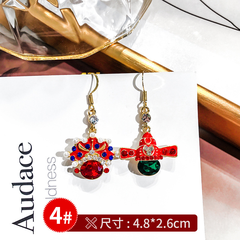 925 Silver Needle Placed On The Ground Stall Night Market Supply Source Earrings Female Korean Fashion Network Popular Live Broadcast Popular Earrings Earrings Wholesale