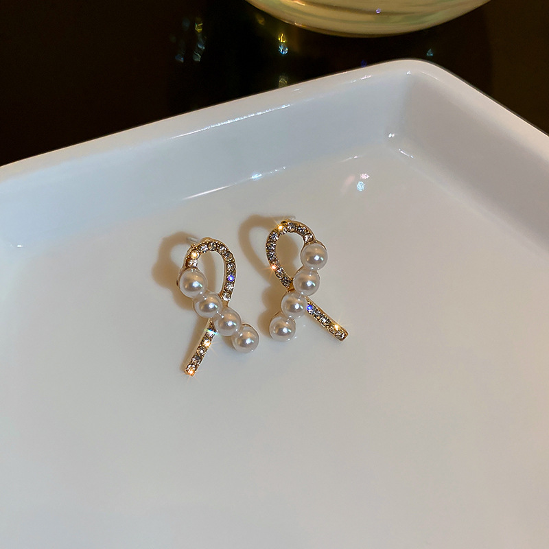 925 Silver Needle Placed On The Ground Stall Night Market Supply Source Earrings Female Korean Fashion Network Popular Live Broadcast Popular Earrings Earrings Wholesale
