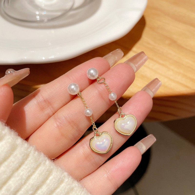 925 Silver Needle Earrings Women's Floor Stand Night Market Source Korean Fashion New Popular Earrings Wholesale Popular Earrings