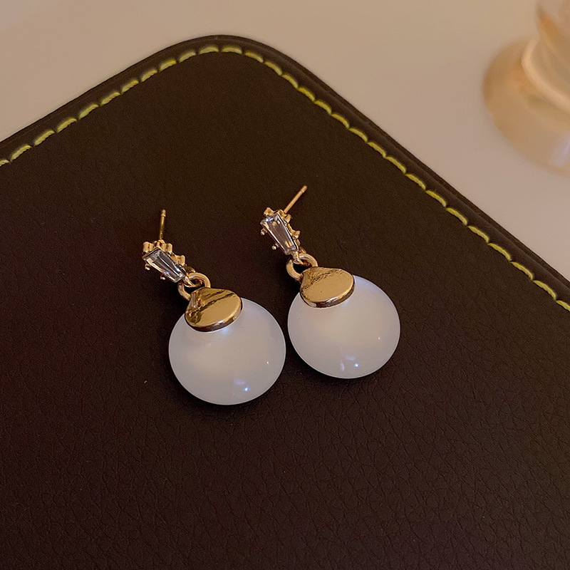 925 Silver Needle Placed On The Ground Stall Night Market Supply Source Earrings Female Korean Fashion Network Popular Live Broadcast Popular Earrings Earrings Wholesale