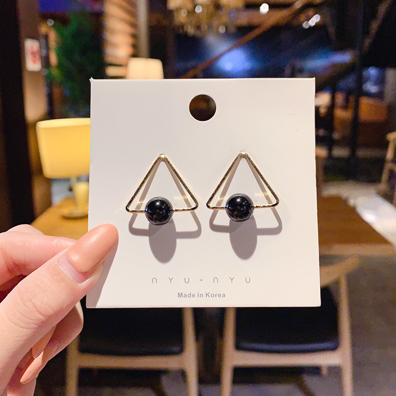 925 Silver Needle Earrings Women's Floor Stand Night Market Source Korean Fashion New Popular Earrings Wholesale Popular Earrings