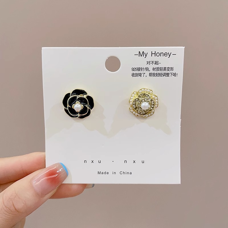 925 Silver Needle Earrings Women's Floor Stand Night Market Source Korean Fashion New Popular Earrings Wholesale Popular Earrings