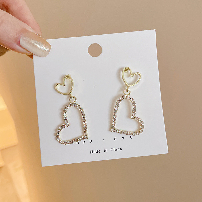 925 Silver Needle Earrings Women's Floor Stand Night Market Source Korean Fashion New Popular Earrings Wholesale Popular Earrings