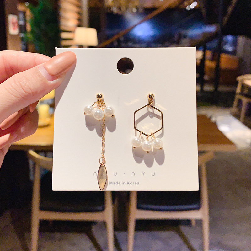 925 Silver Needle Earrings Women's Floor Stand Night Market Source Korean Fashion New Popular Earrings Wholesale Popular Earrings