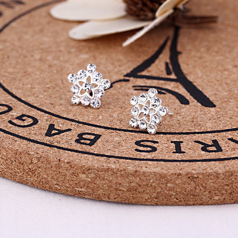 925 Silver Needle Earrings Women's Floor Stand Night Market Source Korean Fashion New Popular Earrings Wholesale Popular Earrings